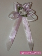svadobné pierko bielo fialové