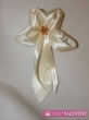 svadobné pierko  krémové kvetinka malá zlatá