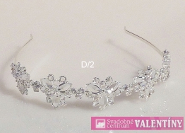 luxusn&aacute; korunka na vlasy trojkameň