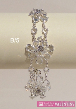 luxusný krištáľový náramok