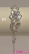 luxusný krištáľový náhrdelník kvetový 