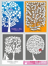 plagát rodinné stromy  výber   